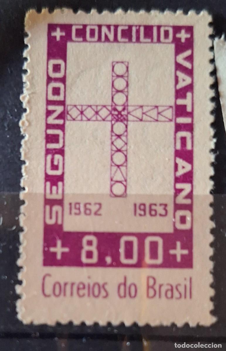 Sellos: BRASIL, 1963, CAT.YT.730. - Foto 1