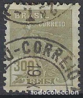 Sellos: BRASIL 1920-26 - ALEGOR&Iacute;A - USADO - Foto 1