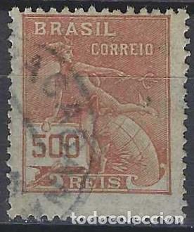 Sellos: BRASIL 1920-26 - ALEGOR&Iacute;A - USADO - Foto 1