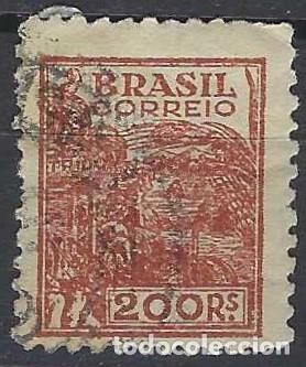 Sellos: BRASIL 1941-42 - TRIGO - USADO - Foto 1