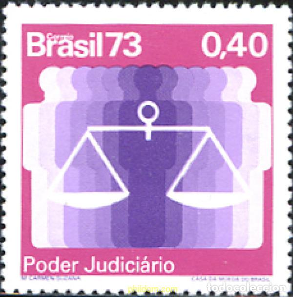 Sellos: 172287 MNH BRASIL 1973 PODER JUDICIAL - Foto 1