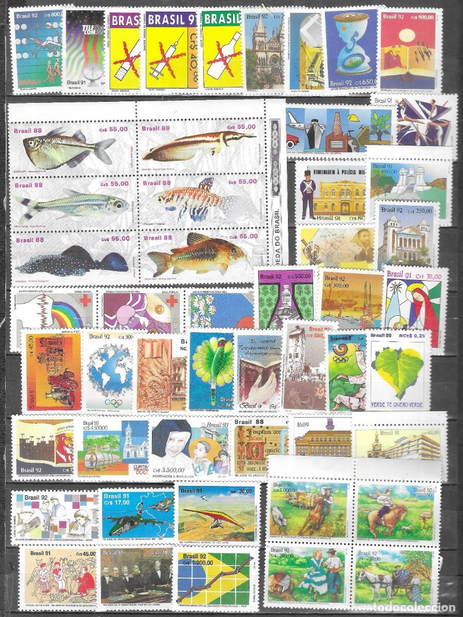 Sellos: LOTE DE 64 SELLOS** DE BRASIL - Foto 1