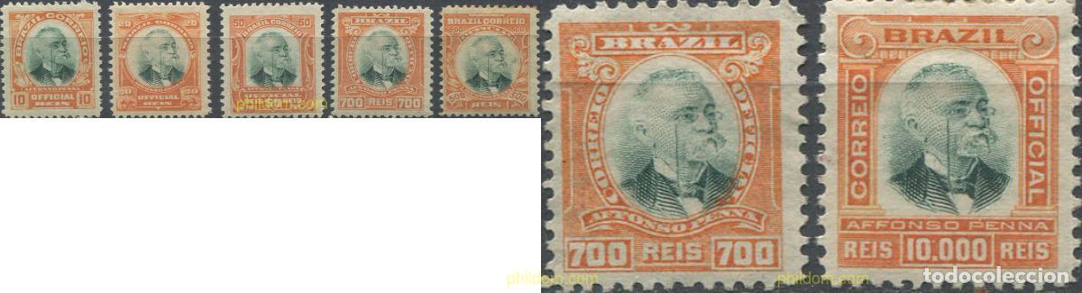 Sellos: 675768 HINGED BRASIL 1906 SELLOS DE SERVICIO - Foto 1