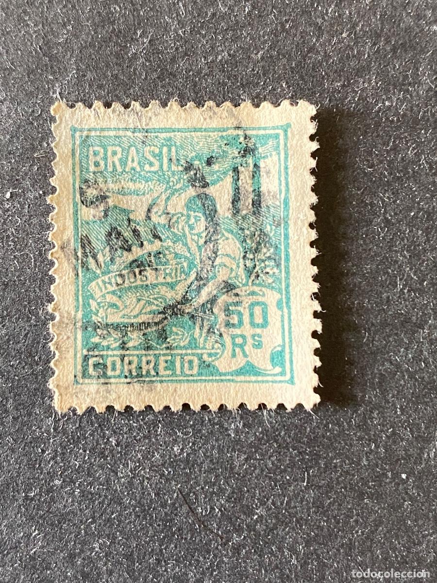 Sellos: Brasil sellos antiguo de 1920 - Foto 1