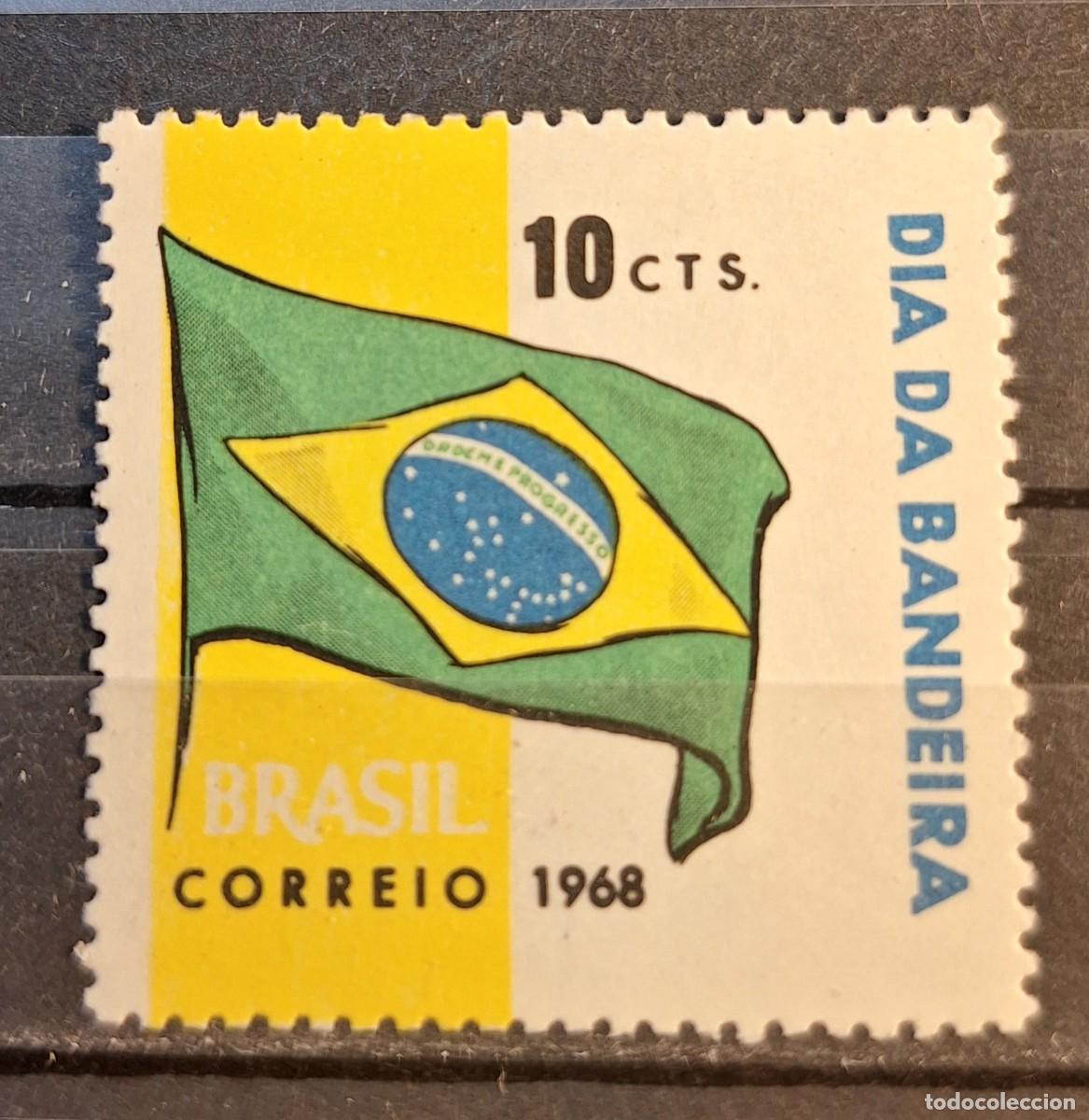 Sellos: BRASIL, 1968, CAT.YT. 877. - Foto 1