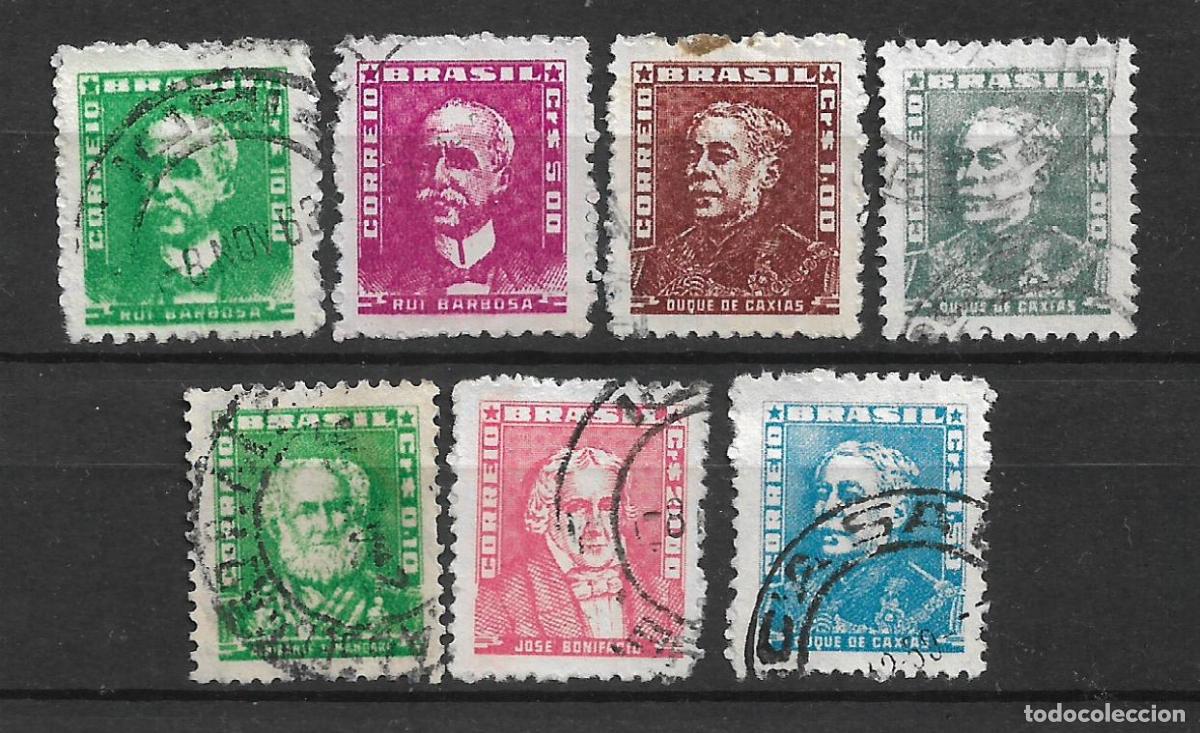 Sellos: brasil 7 sellos usado - 9/10 - Foto 1