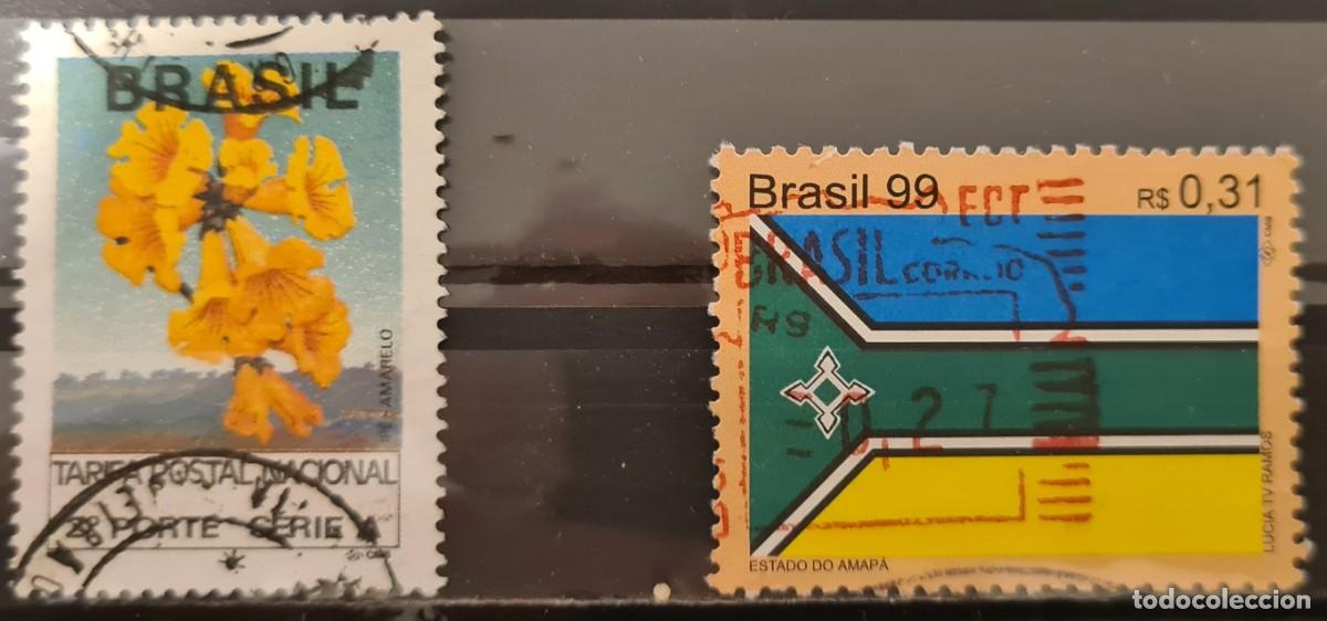 Sellos: Dos sellos de Brasil - Foto 1