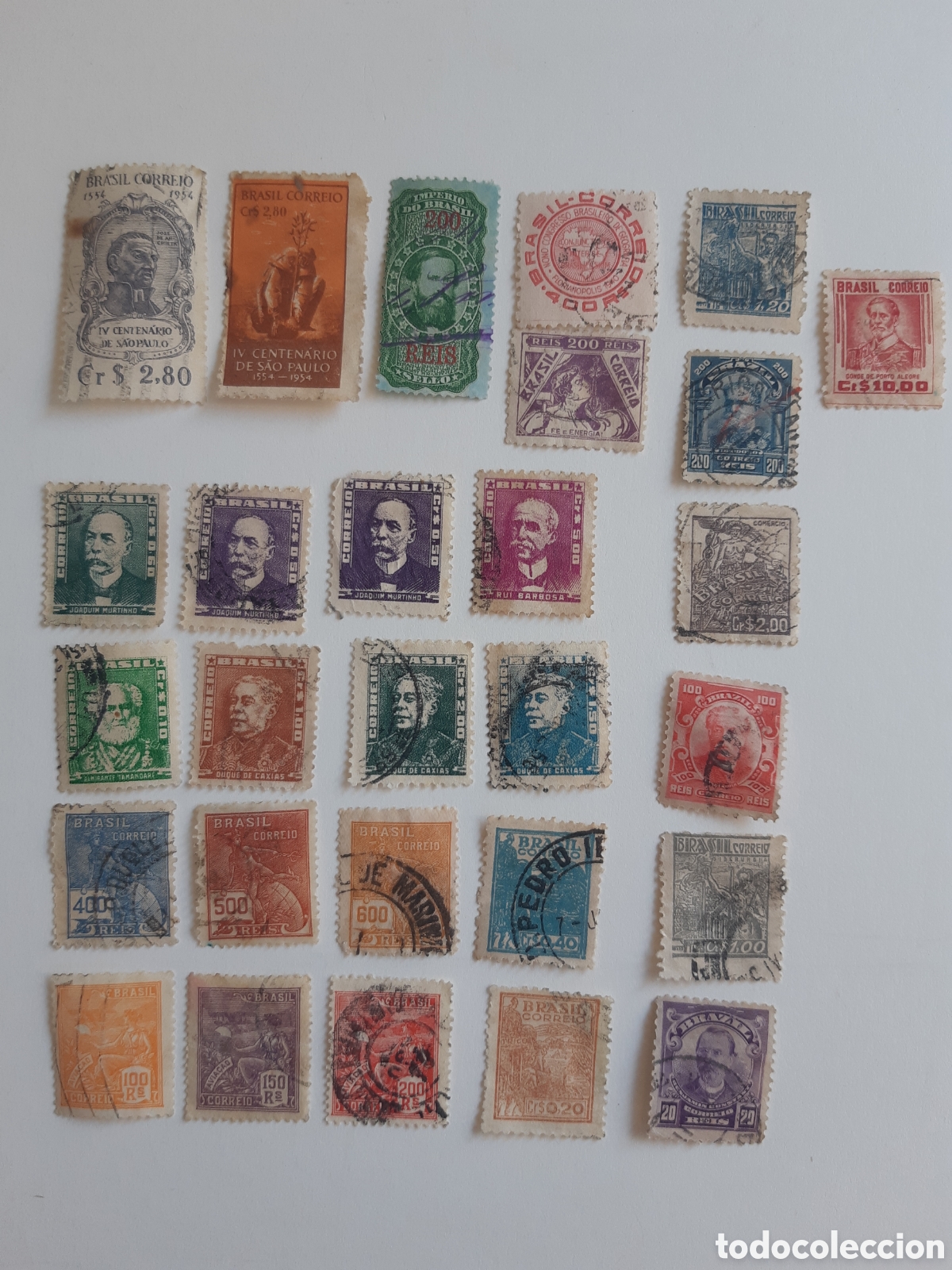 Sellos: Lote 28 sellos Brasil - Foto 1