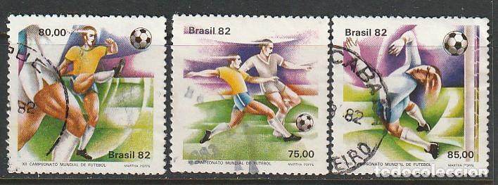 Sellos: BRASIL, SELLO USADO A&Ntilde;O 1982 - Foto 1