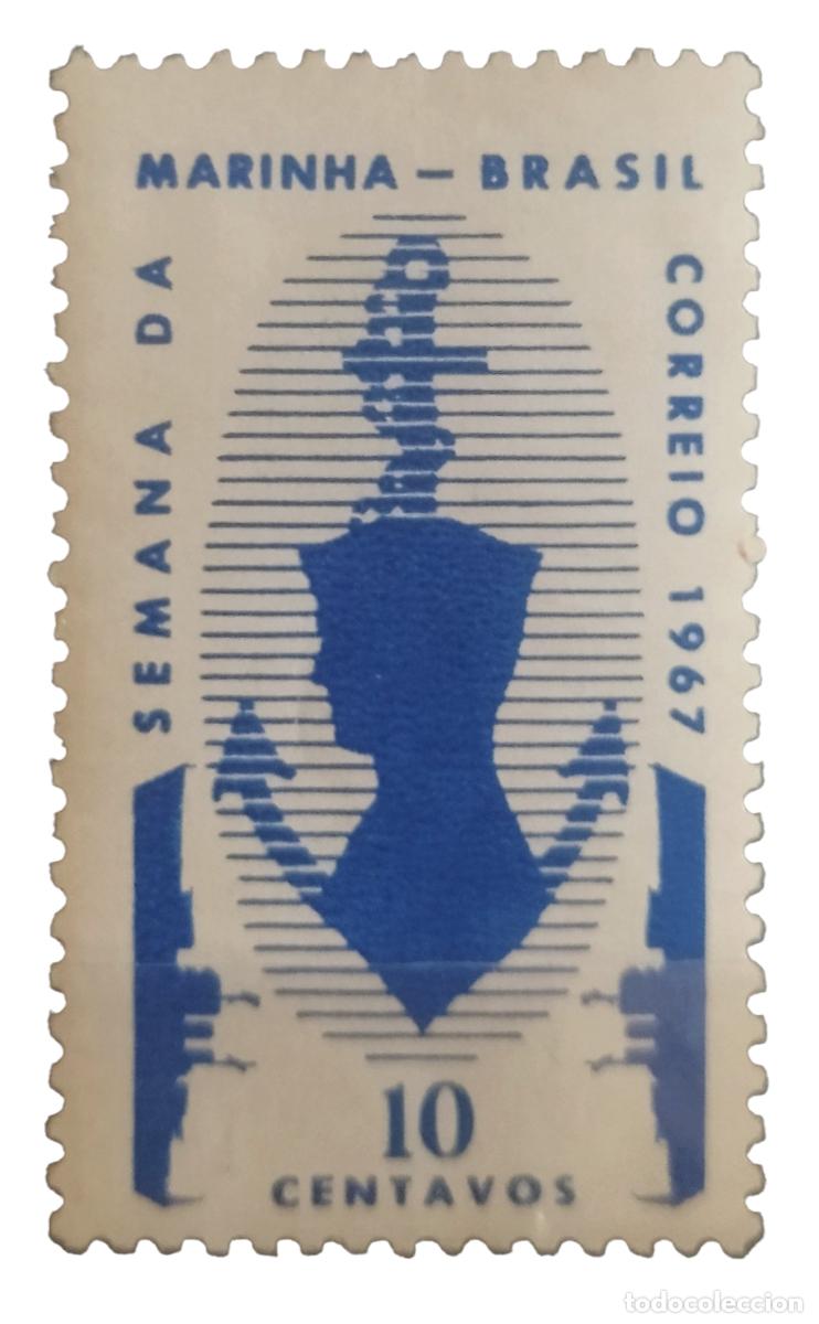 Sellos: BRASIL 1967 Semana de la marina. NUEVO - MNH **.