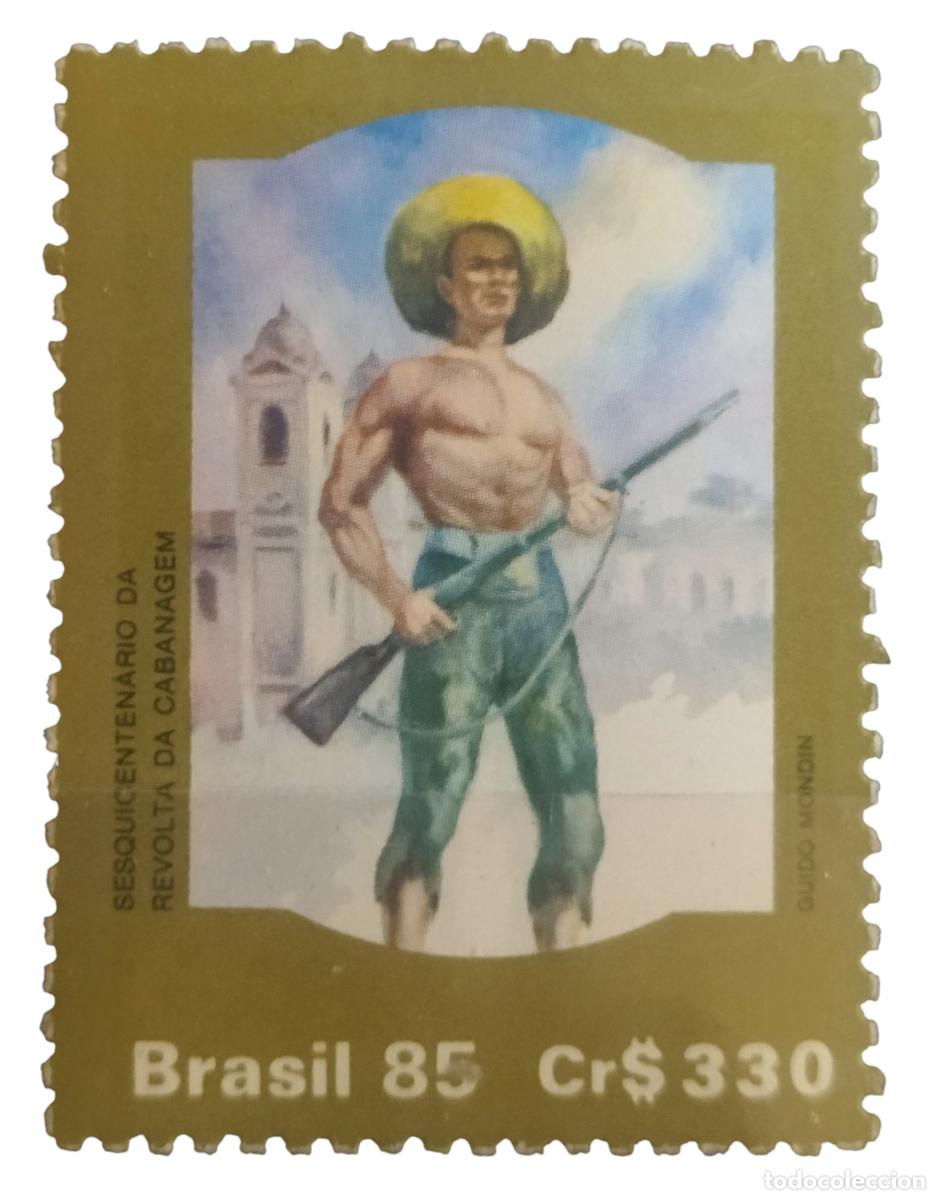 Sellos: BRASIL 1985 150 Aniversario de la insurrecci&oacute;n de los cabanos. NUEVO - MNH **.