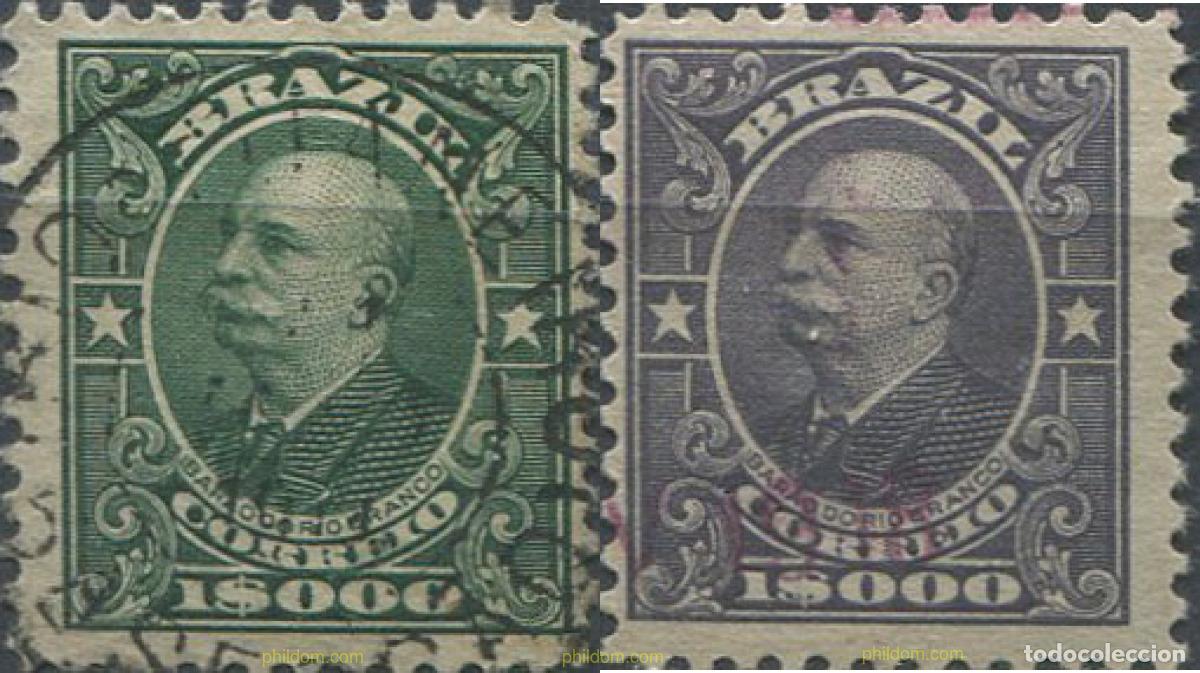 Sellos: 674419 USED BRASIL 1915 BARON DE RIO BRANCO