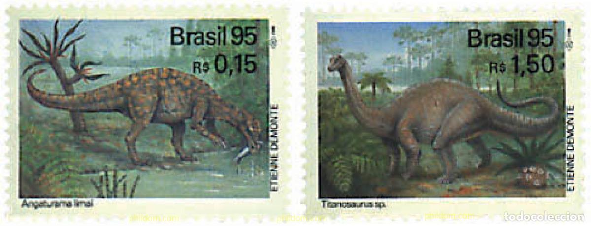Sellos: 97762 MNH BRASIL 1995 FAUNA PREHISTORICA