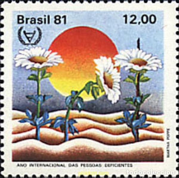 Sellos: 98737 MNH BRASIL 1981 A&Ntilde;O INTERNACIONAL DE LOS DISCAPACITADOS