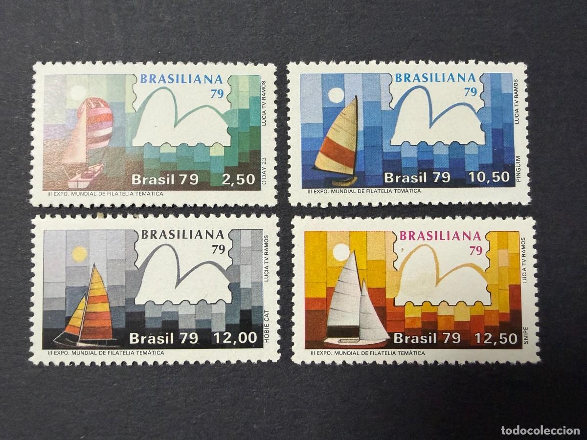 Sellos: BRASIL, 1979. YVERT 1361/64. BRASILIANA 79. SERIE COMPLETA. NUEVOS. SIN FIJASELLOS.VER