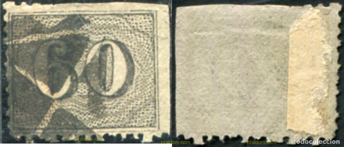 Sellos: 647903 USED BRASIL 1850 CIFRAS PEQUE&Ntilde;AS