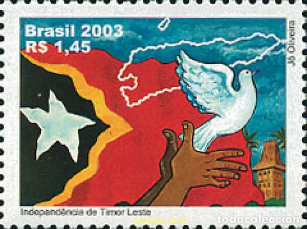 Sellos: 126688 MNH BRASIL 2003 INDEPENDENCIA DE TIMOR ORIENTAL