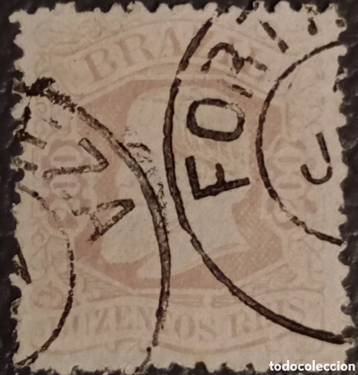 Sellos: Brasil 55 1882/85 Emperador Pedro II usado