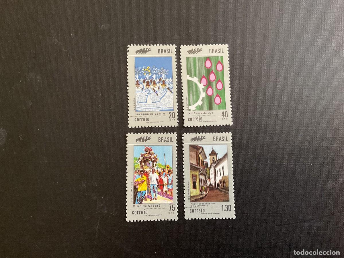 Sellos: BRASIL N&ordm; YVERT 977/0*** A&Ntilde;O 1972. TURISMO