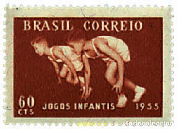 Sellos: 26455 MNH BRASIL 1955 JUEGOS DEPORTIVOS JUVENILES