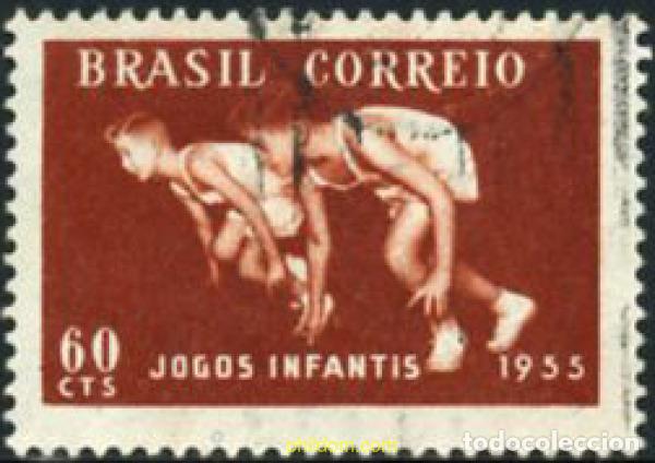 Sellos: 199913 USED BRASIL 1955 JUEGOS DEPORTIVOS JUVENILES