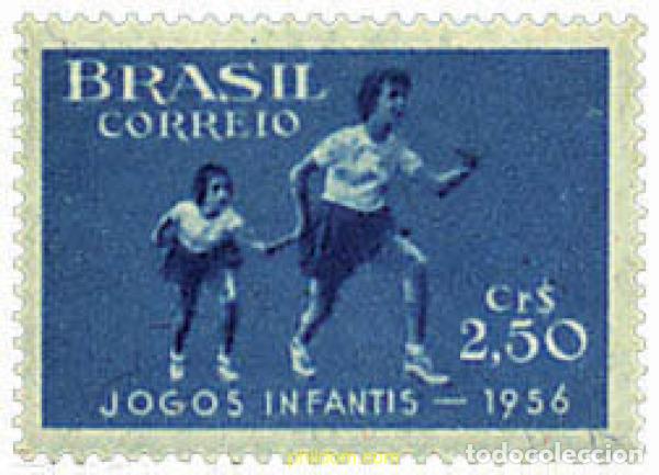 Sellos: 26457 MNH BRASIL 1956 JUEGOS JUVENILES