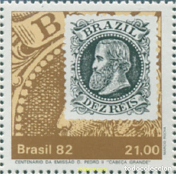 Sellos: 48947 MNH BRASIL 1982 DIA DEL SELLO