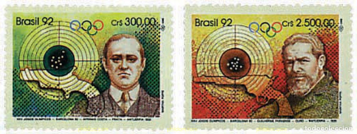 Sellos: 26496 MNH BRASIL 1992 25 JUEGOS OLIMPICOS VERANO BARCELONA 1992