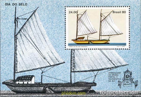 Sellos: 26856 MNH BRASIL 1980 DIA DEL SELLO