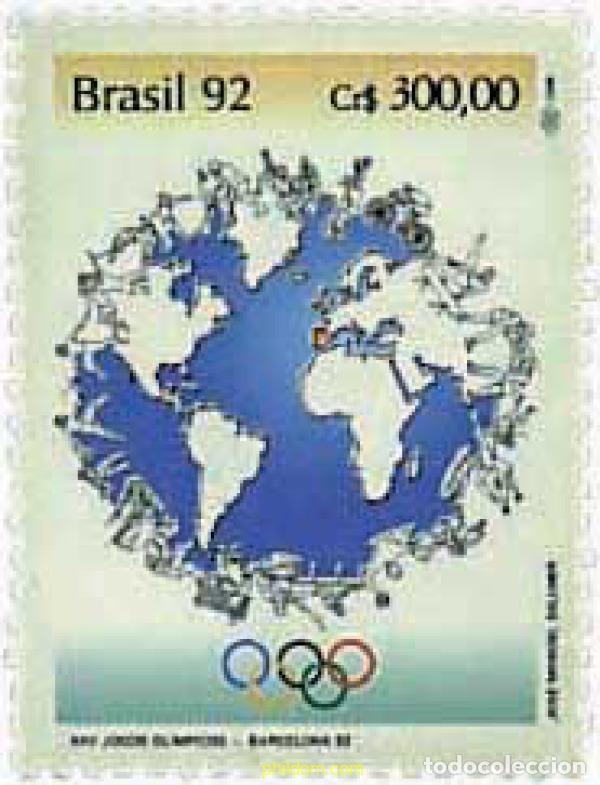 Sellos: 52916 MNH BRASIL 1992 25 JUEGOS OLIMPICOS VERANO BARCELONA 1992