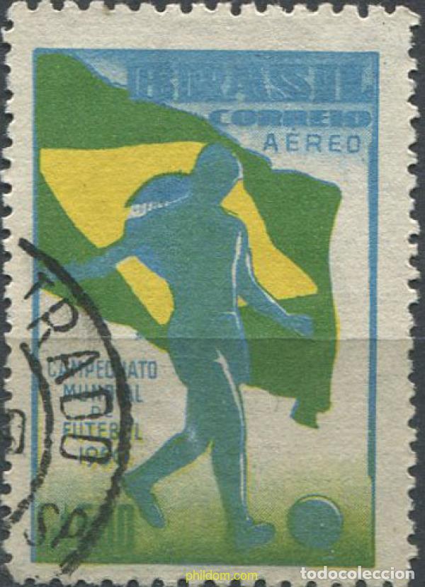 Sellos: 675659 USED BRASIL 1950 COPA DE FUTBOL DEL BRASIL