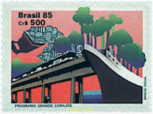 Sellos: 57796 MNH BRASIL 1985 DESARROLLO MINERO