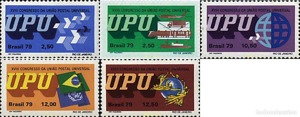 Sellos: 57786 MNH BRASIL 1979 18 CONGRESO DE LA UPU