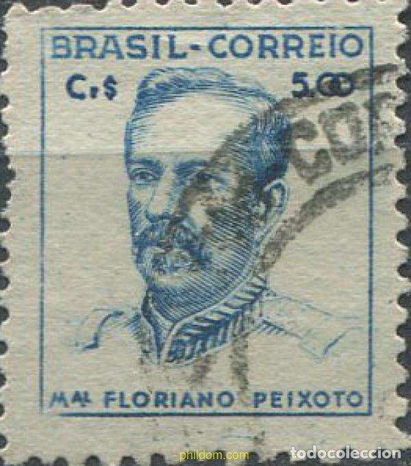 Sellos: 674902 USED BRASIL 1946 SERIE BASICA
