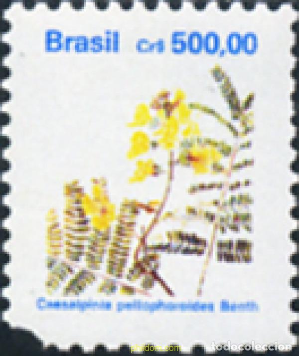 Sellos: 354084 MNH BRASIL 1991 FLORA BRASILE&Ntilde;A