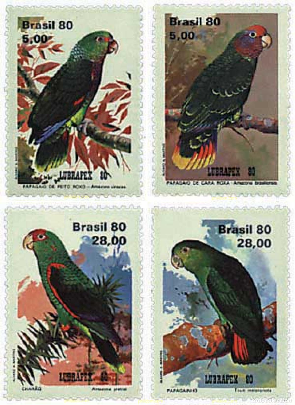 Sellos: 36498 MNH BRASIL 1980 EXPOSICION FILATELICA LUSO-BRASILE&Ntilde;A