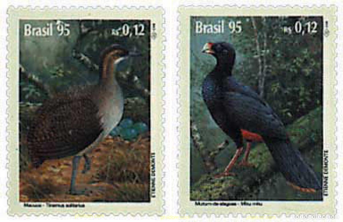 Sellos: 32873 MNH BRASIL 1995 PRESERVACION DE LA FAUNA