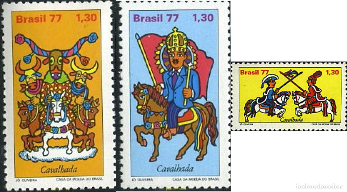 Sellos: 53983 MNH BRASIL 1977 FOLCLORE