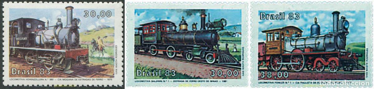 Sellos: 76298 MNH BRASIL 1983 TRENES HISTORICOS