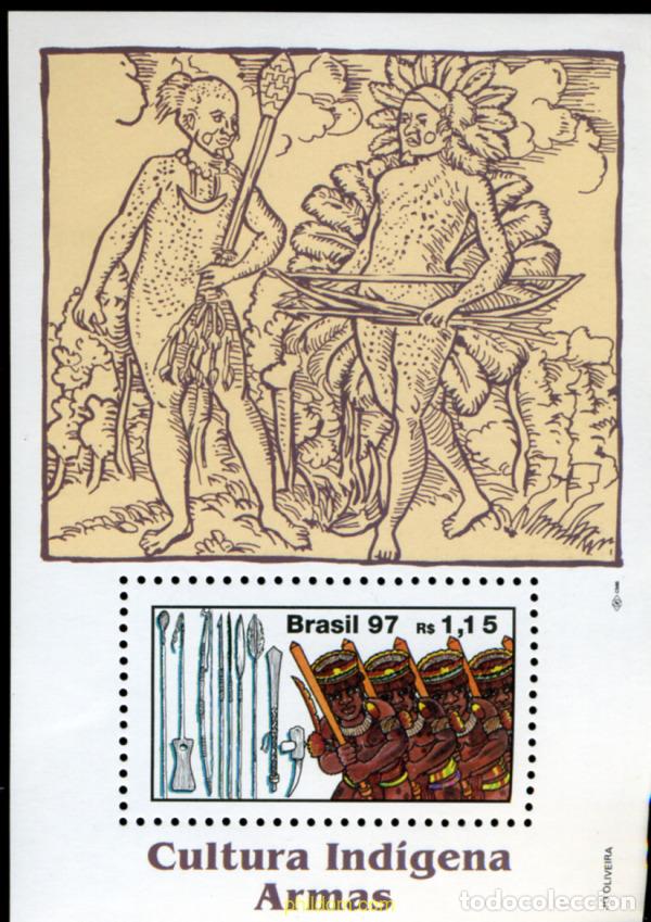 Sellos: 33316 MNH BRASIL 1997 CULTURA INDIGENA
