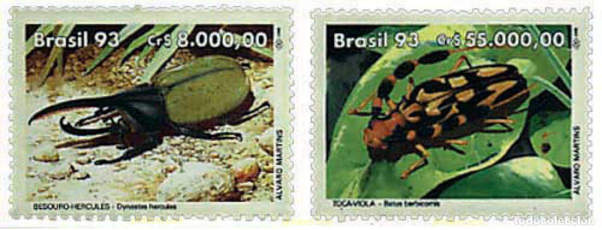 Sellos: 29427 MNH BRASIL 1993 FAUNA