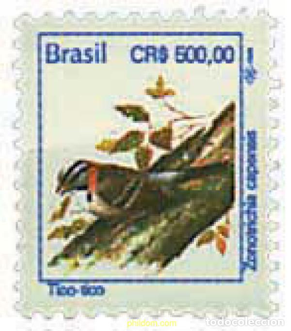 Sellos: 36518 MNH BRASIL 1994 PAJAROS URBANOS