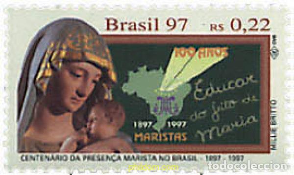 Sellos: 35690 MNH BRASIL 1997 CENTENARIO DE LOS MARISTAS EN BRASIL