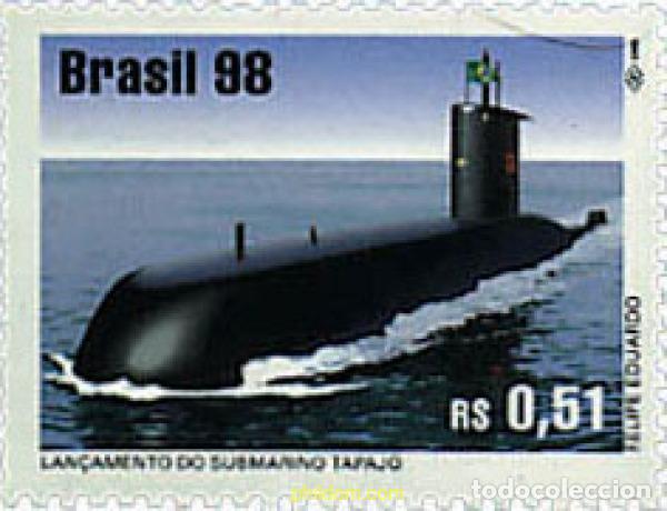Sellos: 81731 MNH BRASIL 1998 BOTADURA DEL SUNMARINO TAPAJO