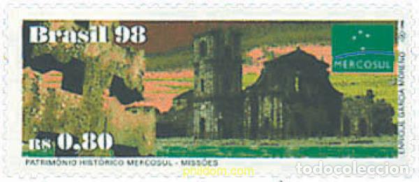 Sellos: 184548 MNH BRASIL 1998 MERCOSUR. PATRIMONIOS HISTORICOS