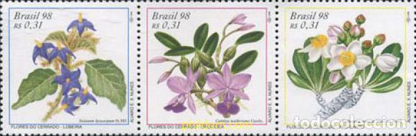 Sellos: 4714 MNH BRASIL 1998 FLORES