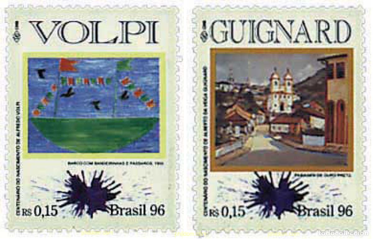 Sellos: 33849 MNH BRASIL 1996 CENTENARIOS