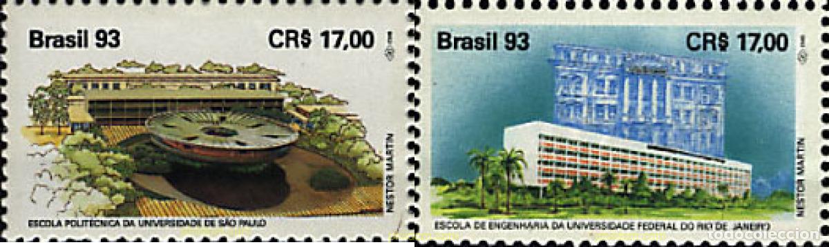 Stamps: 57800 MNH BRASIL 1993 UNIVERSIDADES TECNICAS