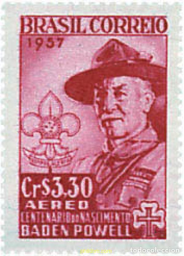 Briefmarken: 48938 MNH BRASIL 1957 CENTENARIO DEL NACIMIENTO DE LORD BADEN-POWELL