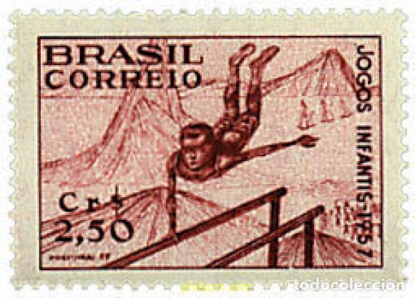 Briefmarken: 26459 MNH BRASIL 1957 JUEGOS DEPORTIVOS JUVENILES